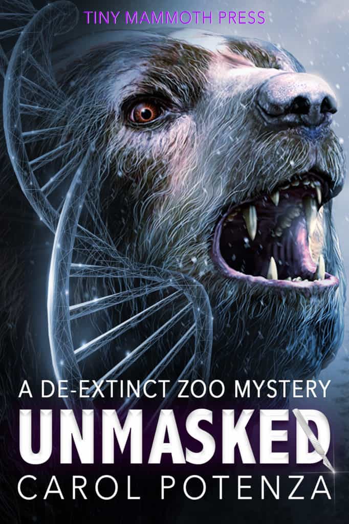 Book Cover of Unmasked: A De-Extinct Zoo Mystery