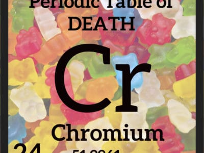 Chromium and the Periodic Table of Death