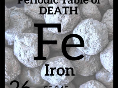 Iron and the Periodic Table of Death