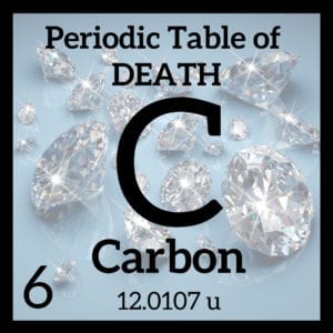 Carbon and the Periodic Table of Death